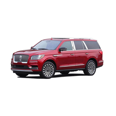 6pcs Stainless Steel Pillar Post Trim<br>18-23 Lincoln Navigator Ford Expedition