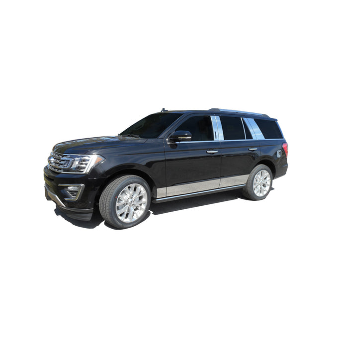 10pcs Stainless Steel Pillar Post Trim<br>18-23 Ford Expedition