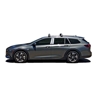 6pcs Stainless Steel Pillar Post Trim<br>18-20 Buick Regal TourX