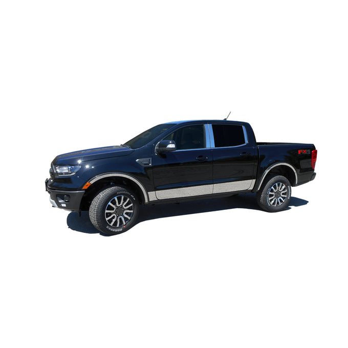 6pcs Stainless Steel Pillar Post Trim<br>19-23 Ford Ranger