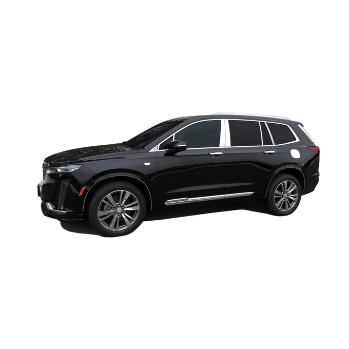 6pcs Stainless Steel Pillar Post Trim<br>20-23 Cadillac XT6