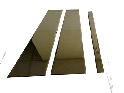 6Pc Stainless Steel Pillar Trim <br>21-24 Jeep Grand Cherokee L