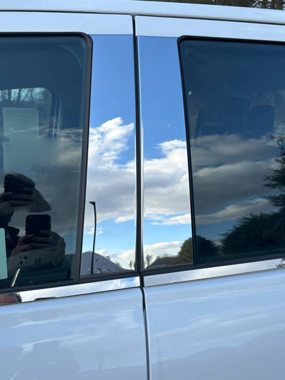 4Pc Stainless Steel Pillar Trim <br>24-25 Ford Ranger