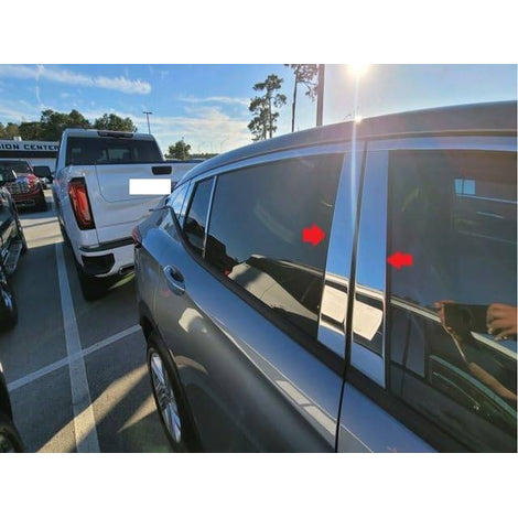 4Pc Stainless Steel Pillar Trim <br>2024 Buick Envista