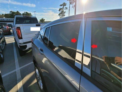 4Pc Stainless Steel Pillar Trim <br>2024 Buick Envista