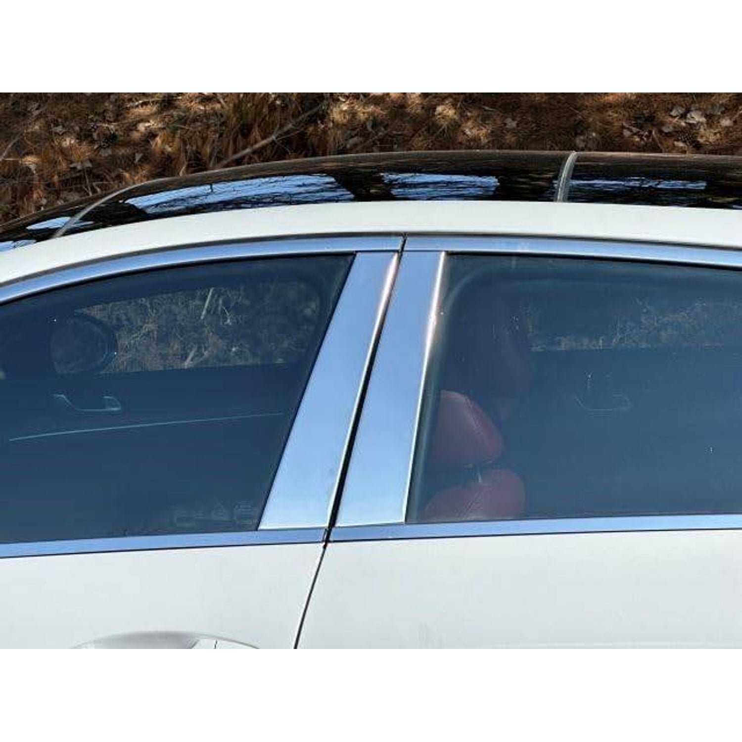 4Pc Stainless Steel Pillar Trim <br>21-24 Kia K5