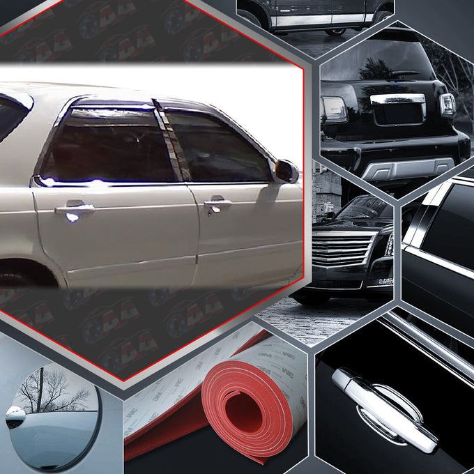 6pcs Stainless Steel Pillar Post Trim<BR>91-95 Acura Legend