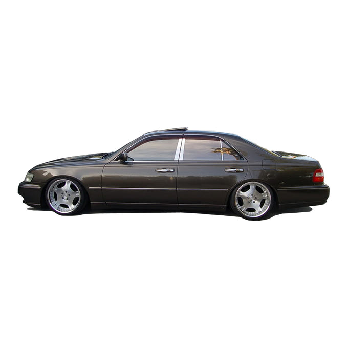 6pcs Stainless Steel Pillar Post Trim<br>97-01 Infiniti Q45