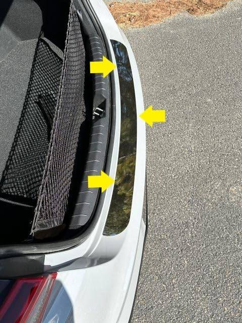 1Pc Stainless Steel Rear Bumper Trim <br>21-24 Kia K5