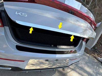 1Pc Stainless Steel Rear Deck Accent <br>21-24 Kia K5