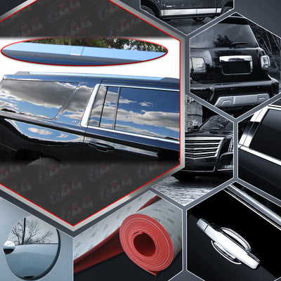 6pcs Stainless Steel Roof Rack Trim<br>15-20 Chevy Suburban
