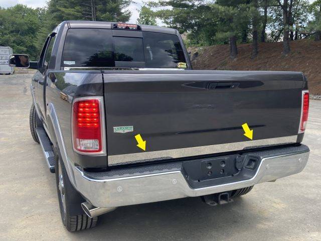 1Pc Stainless Steel Tailgate Accent <br>10-18 Ram Trucks Ram HD