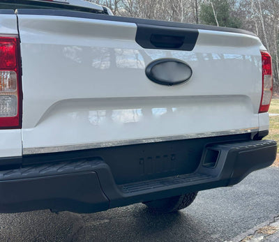 1Pc Stainless Steel Tailgate Trim <br>24-25 Ford Ranger
