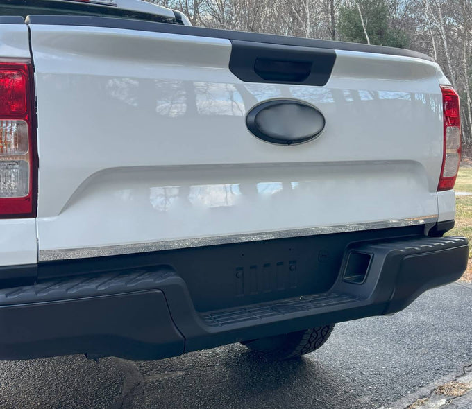1Pc Stainless Steel Tailgate Trim <br>24-25 Ford Ranger