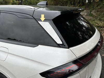 2Pc Stainless Steel Rear Window Set <br>24-25 Lincoln Nautilus