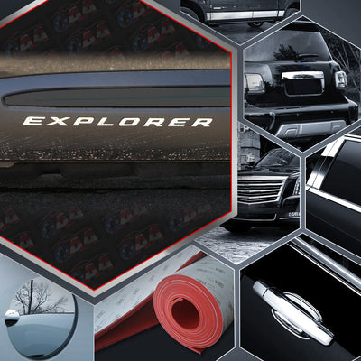 16pcs Stainless Steel EXPLORER Lower Door Letter Insert<br>20-23 Ford Explorer