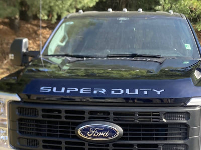 10Pc Stainless Steel Graphic Emblem <br>23-24 Ford Super Duty