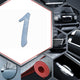 1 PC Stainless Steel Number Decal <br>Universal Fitment