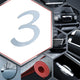 1 PC Stainless Steel Number Decal <br>Universal Fitment