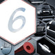 1 PC Stainless Steel Number Decal <br>Universal Fitment