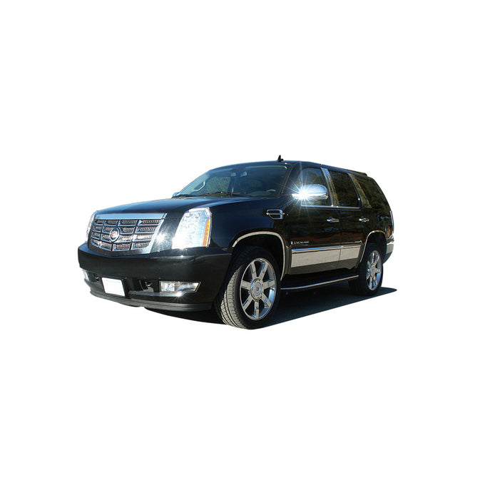 Stainless Steel Tailgate Handle Accent Trim<br>07-14 Escalade Suburban Tahoe Yukon