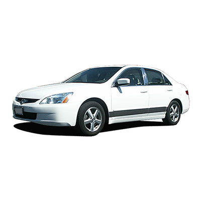 8pcs Stainless Steel Rocker Panel Trim, Upper Kit<br>03-07 Honda Accord