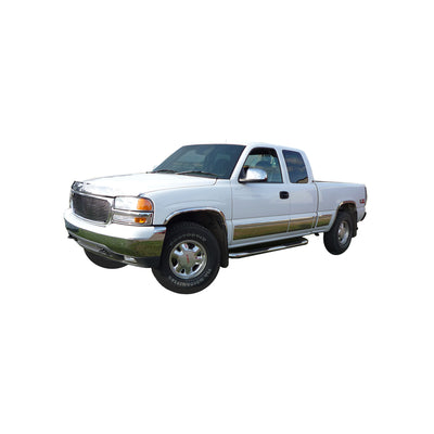 12pcs Stainless Steel Rocker Panel Trim, Upper Kit<br>99-06 GMC Sierra