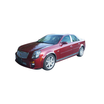 8pcs Stainless Steel Rocker Panel Trim,Lower Kit<br>05-07 Cadillac CTS