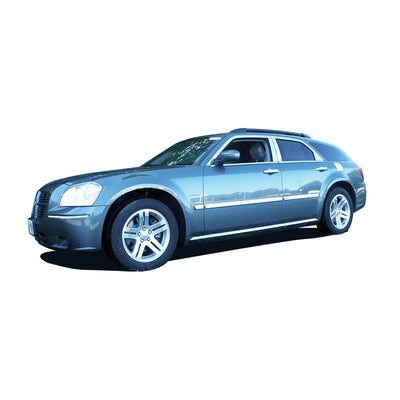 4pcs Stainless Steel Rocker Panel Trim<br>05-08 Dodge Magnum