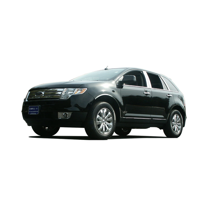 4pcs Stainless Steel Rocker Panel Trim<br>07-14 Ford Edge, 07-10 Lincoln MKX