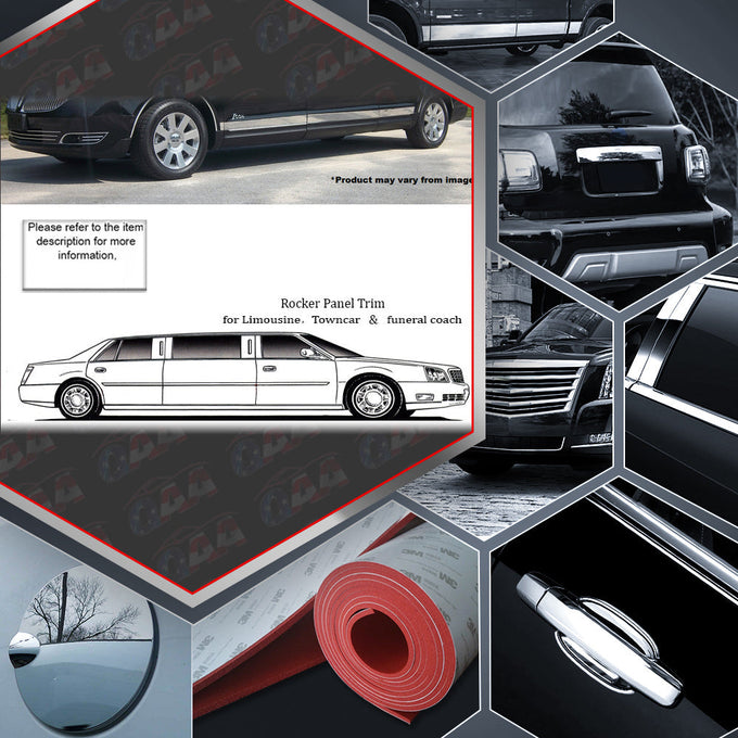 11pcs Stainless Steel Rocker Panel Trim, Upper Kit<br>10-20 Lincoln MKT