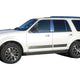 4pcs Stainless Steel Rocker Panel Trim, Upper Kit<br>15-17 Ford Expedition