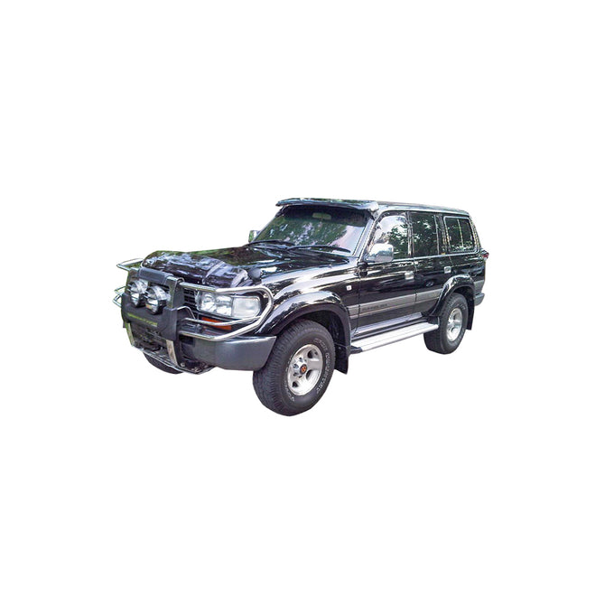 10pcs Stainless Steel Rocker Panel Trim, Upper Kit<br>95-97 Toyota Land Cruiser