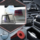 2pcs Chrome ABS Plastic Tail Light Bezels<br>06-10 Dodge Charger