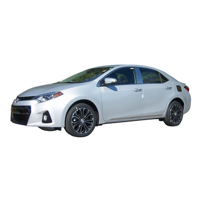18pcs Stainless Steel Window Trim Package<br>14-19 Toyota Corolla
