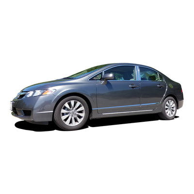 16pcs Stainless Steel Window Trim Package<br>06-11 Honda Civic