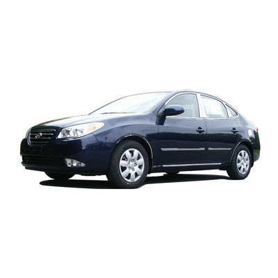 10pcs Stainless Steel Window Trim Package<br>07-10 Hyundai Elantra