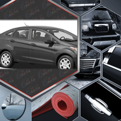 20pcs Stainless Steel Window Trim Package<br>11-21 Ford Fiesta