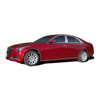 10pcs Stainless Steel Window Trim Package<br>14-19 Cadillac CTS