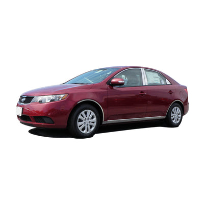 4pcs Stainless Steel Wheel Well Accent Trim<br>10-13 Kia Forte