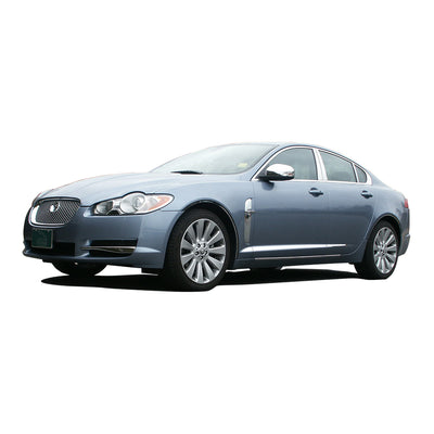 4pcs Stainless Steel Wheel Well Accent Trim<br>09-15 Jaguar XF