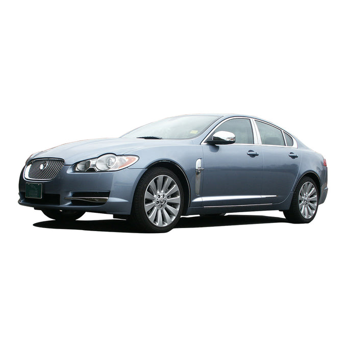 4pcs Stainless Steel Wheel Well Accent Trim<br>09-15 Jaguar XF