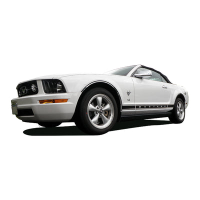 4pcs Stainless Steel Wheel Well Accent Trim<br>05-09 Ford Mustang