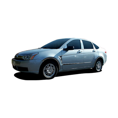 4pcs Stainless Steel Wheel Well Accent Trim<br>08-11 Ford Focus