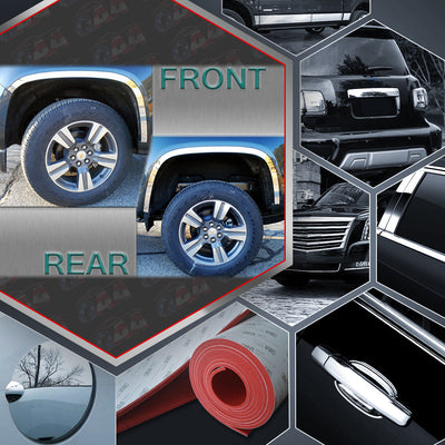 Stainless Steel Wheel Well Accent Trim<br>15-22 Chevrolet Colorado