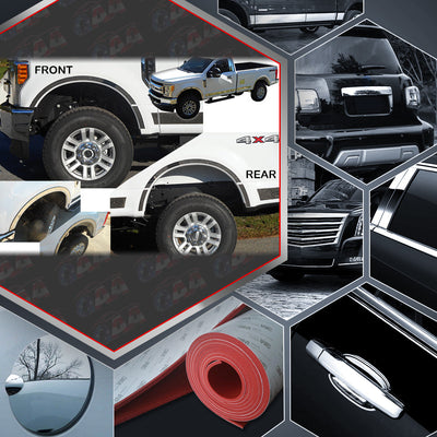 10pcs Stainless Steel Wheel Well Accent Trim<br>17-22 Ford F-250,F-350 Super Duty