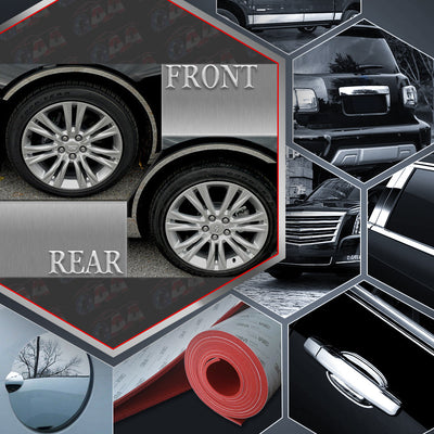 Stainless Steel Wheel Well Accent Trim<br>18-19 Cadillac XTS Sedan