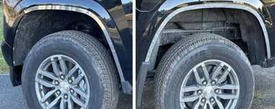 6Pc Stainless Steel Wheel Well Trim <br>23-24 Chevy Colorado