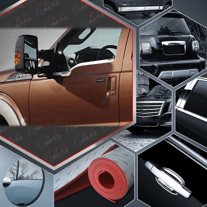 2pcs Stainless Steel Window Sill Trim Set<br>99-16 Ford F-250 F-350 Super Duty