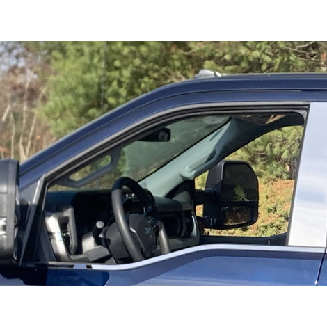 2Pc Stainless Steel Window Sill Trim <br>23-24 Ford Super Duty